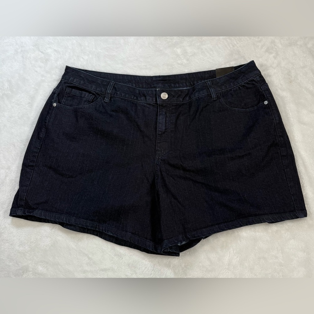 Lane Bryant Venezia Dark‎ Blue Shorts